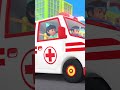 Wheels on the Ambulance #viral #trending #popular #nurseryrhymes #babysongs  #cartoon #kidsmusic