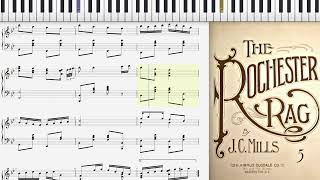 The Rochester Rag by J. C. Mills (1912, Ragtime piano)