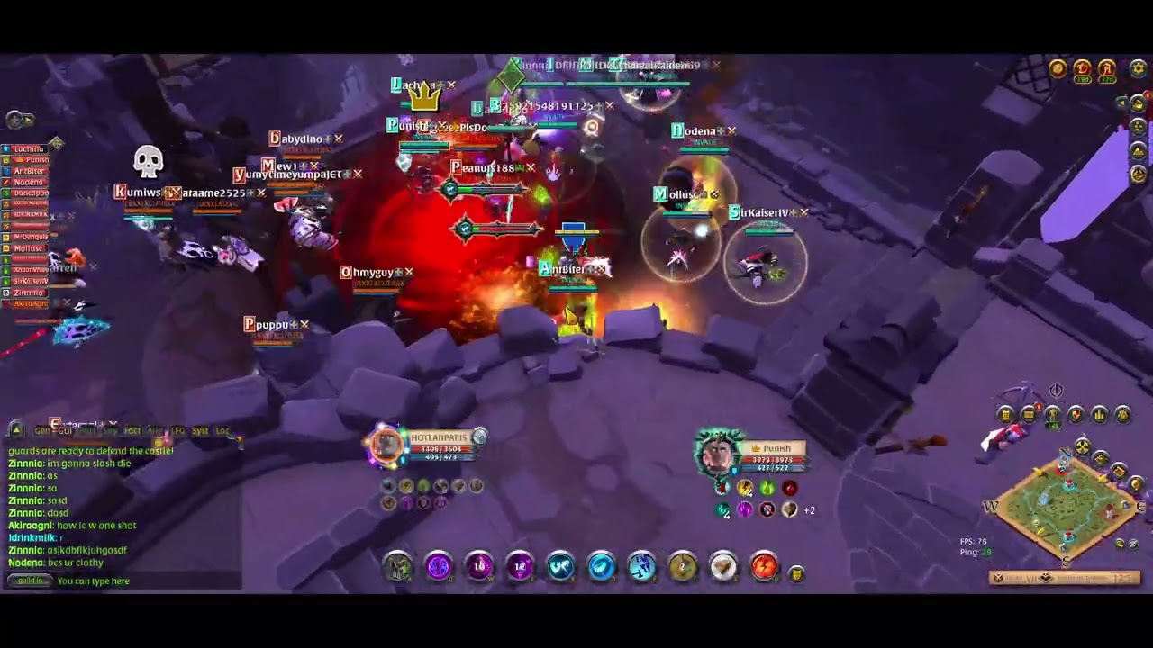 GA POV I CASTLE FIGHT I THEY CANT 1V1 US SO THEY CALL THEIR FRENDS!!!!!