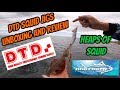 Unboxing test  review of dtd squid jigs ep027