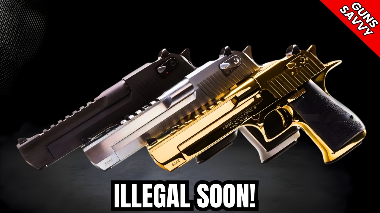 Эти 8 пистолетов станут незаконными в 2026 году — вот почему!