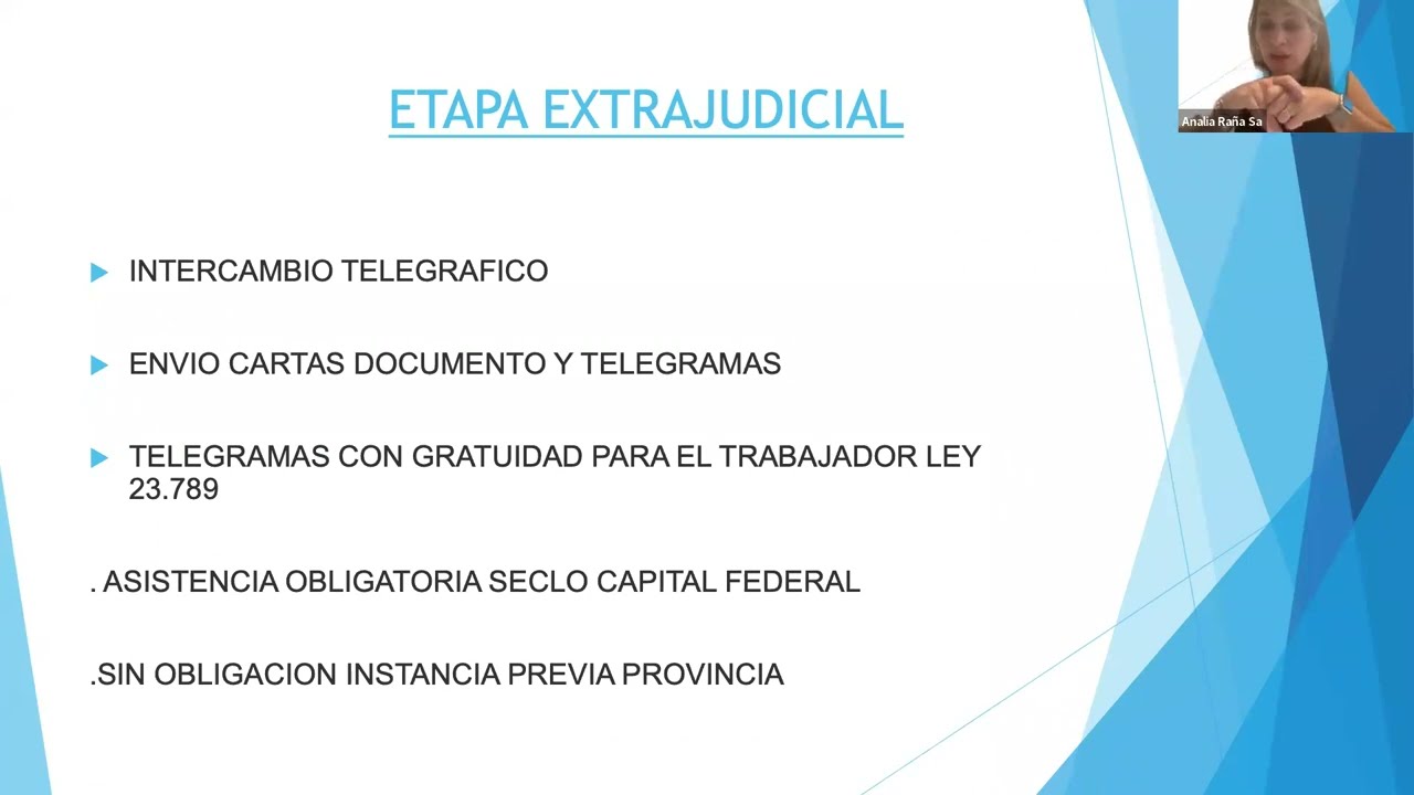 Aspectos prácticos del proceso laboral