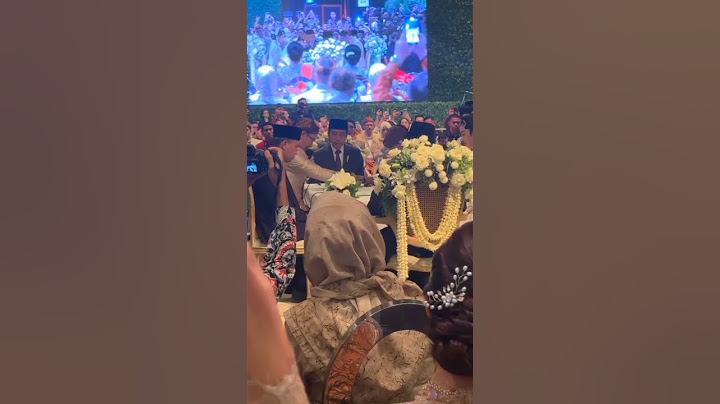 Thariq Halilintar dan Aliyah Massaid Akad Nikah di Saksikan Oleh Bapak Jokowi Presiden Indonesia