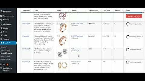 Dropshix Features - Import Several Products At Once