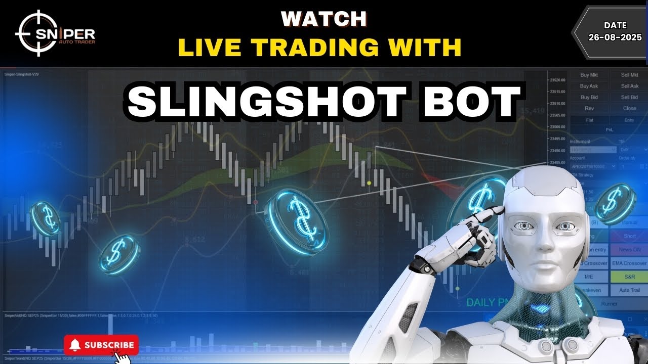 Risk Control in Action | Smart Algo Bot Trading NQ Futures Live 