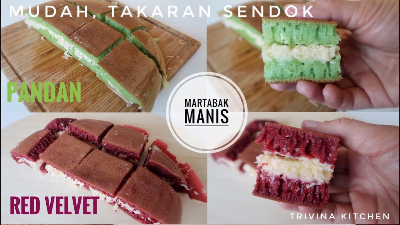 ⁣CARA BUAT MARTABAK MANIS TEFLON BERSERAT KENYAL LEMBUT MIRIP PEDAGANG