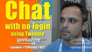 Twoople Lets You Chat with No Login Options - TCDisrupt 2014 screenshot 5