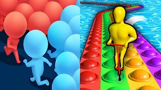 Count Master 🆚 Pop It Run! 3D // Android / IOS Games // Walkthrough Mobile Games // Gameplay screenshot 3