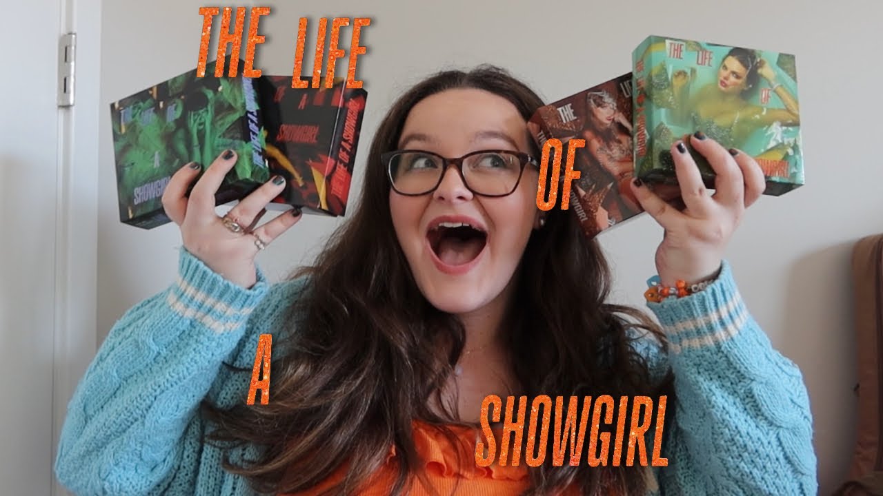 UNBOXING ALL OF THE LIFE OF A SHOWGIRL LIMITED DELUXE CDS - YouTube