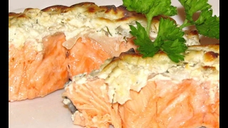 Кулинариум Жаренный лосось с луком и сметаной Кулинариум Жаренный лосось с луком и сметаной