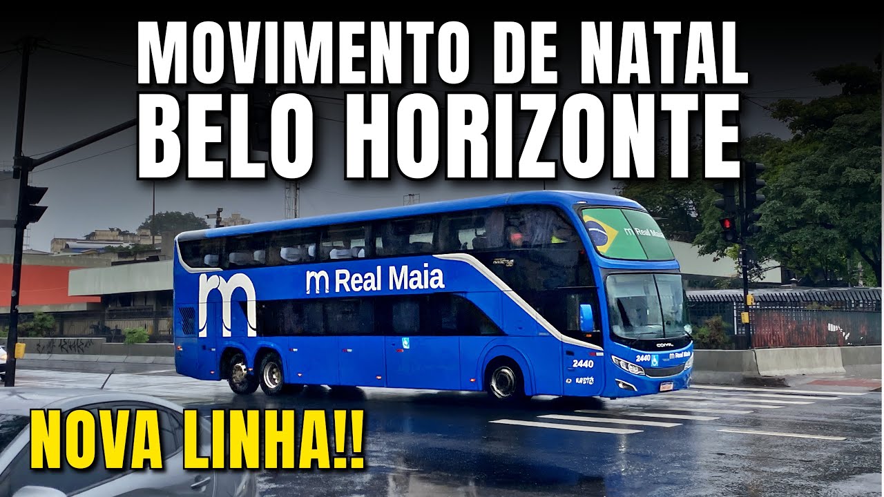 MOVIMENTO DE NATAL NA RODOVIÁRIA DE BELO HORIZONTE! Chegadas, Saídas e NOVIDADES