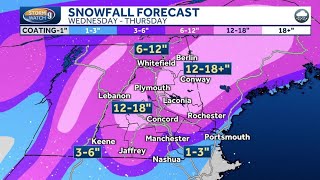 Video: Messy system approaching with heavy snow, gusty winds screenshot 3