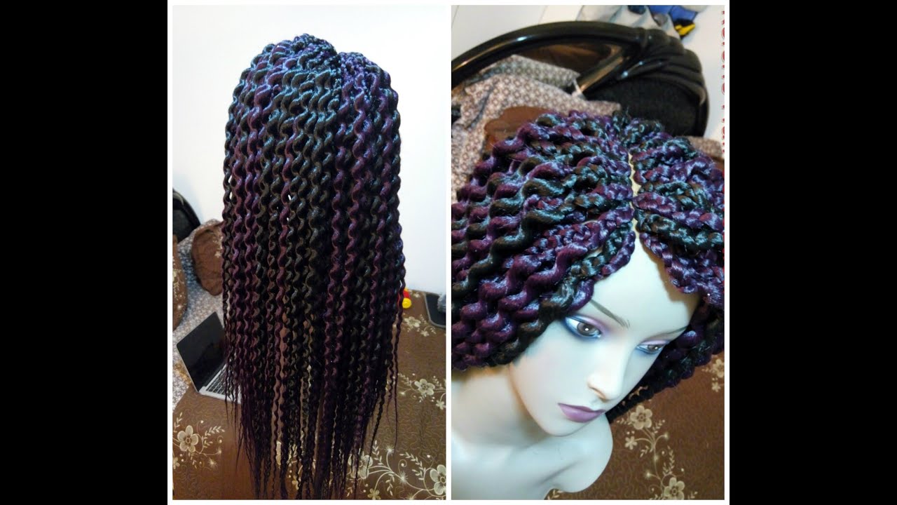 crochet r braids YouTube Wig Loose   Senegalese Twist