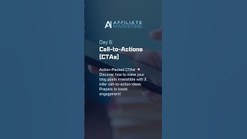 AI Affiliate Marketing Day #6: Mastering Call To Actions (CTA
