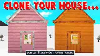 How To CLONE HOUSES In Bloxburg! (Roblox)