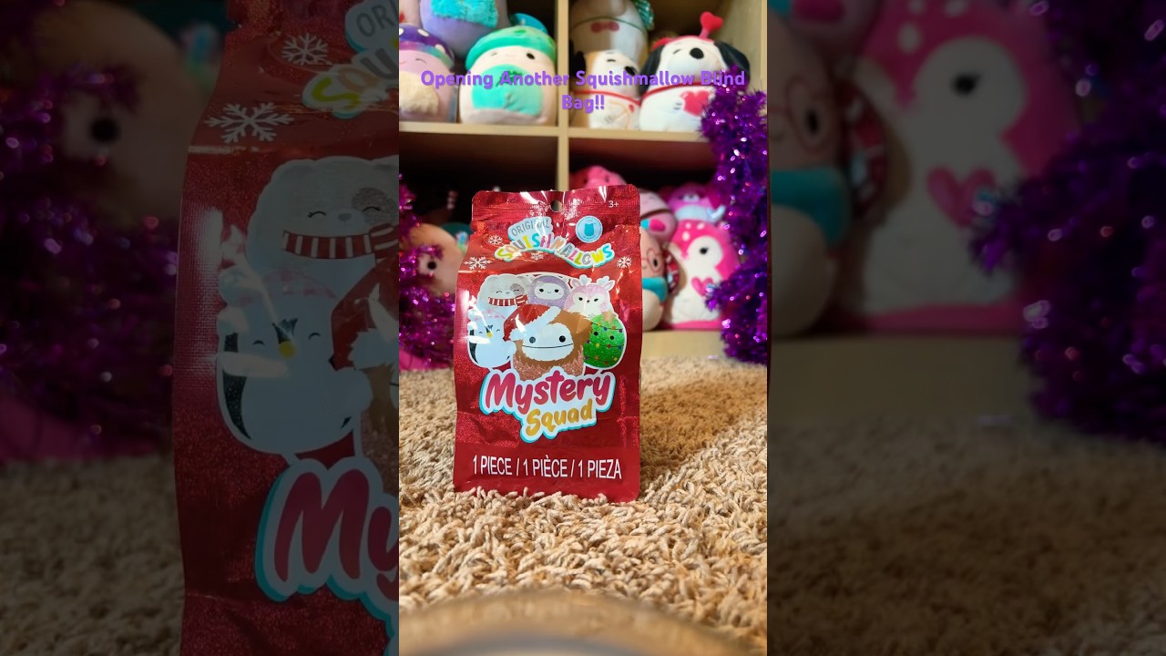 Opening Another Squishmallow Blind Bag! 