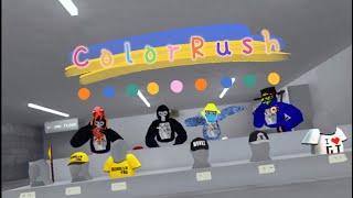 Color Rush game mode.(gorilla tag) screenshot 3