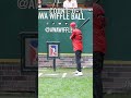 Are You Hitting Pitch 3?😳 #dingersornothing #wiffleball #baseball #shorts