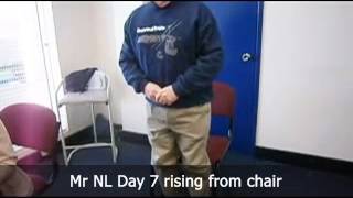 Mr NL Day 7 rising from chair