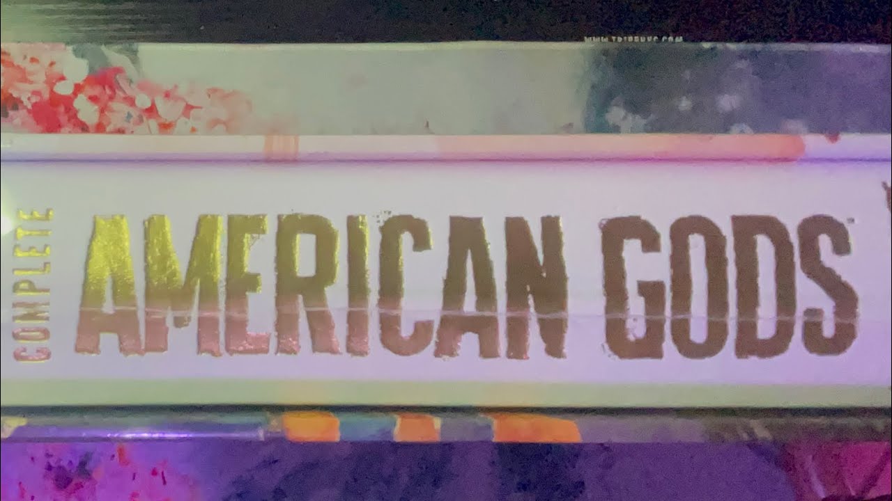 American Gods Graphic Novel unboxing Soft spoken asmr