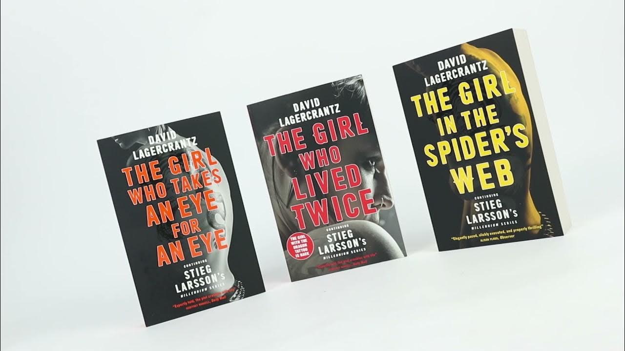 Millennium series 3 Books Collection Box Set by David Lagercrantz (Books 4 6) YouTube