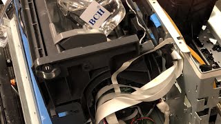 How to install Printhead Carriage Rod and APG unit L-1800 DTF Printer - Raw Video No Sound