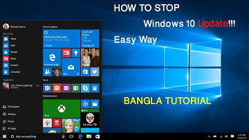How to Disable Windows 10 Update (Bangla Tutorial)