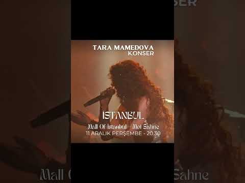 Tara Mamedova - İstanbul Konseri  #taramamedova #konser #istanbul #shorts #biletinial