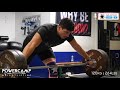 Redon Manushi 185kg snatch at 96kg | *192kg close miss*