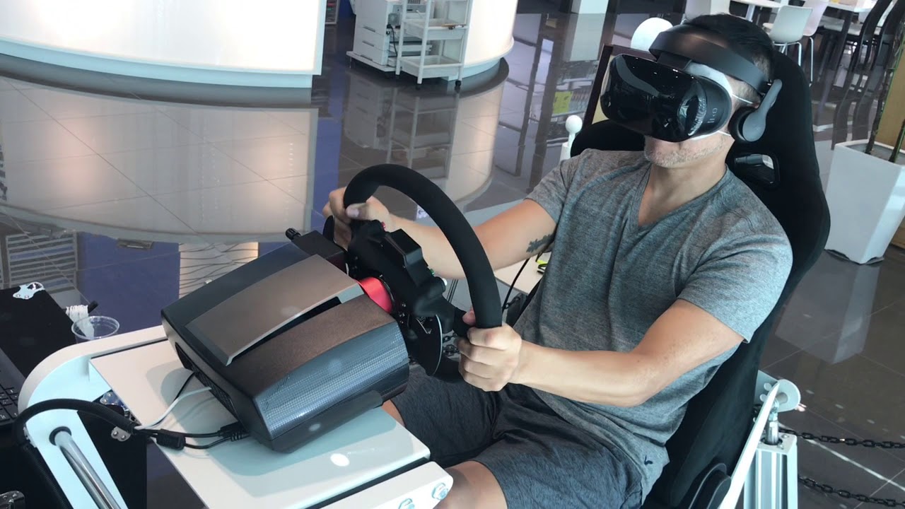 Testando Motion Platform E Volante Fanatec Youtube