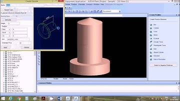 pdms equipment modelling