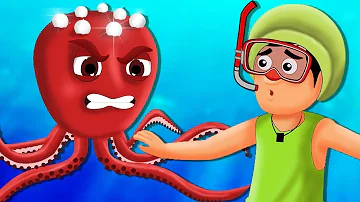 जादुई मछली | Magical fish and Lalchi Bhai story | Hindi Kahaniya for kids | Moral stories for kids