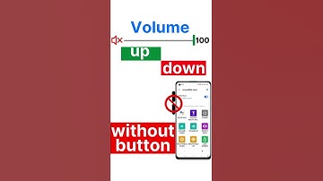 Volume control without button android | mobile ka sound kaise badhaye | volume up + | volume down -