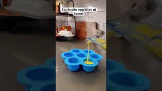 The best Starbucks egg bite recipe. #starbucks #sousvide #eggbites