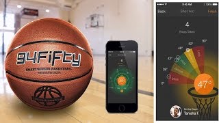 94Fifty Smart Sensor Basketball For iPhone & Android To Measure & Diagnose The Quality Of Key Skills screenshot 3
