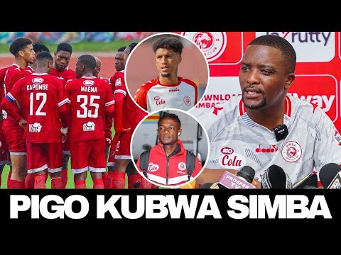 Habari Mbaya Kutoka MALI Muda Huu SIMBA Yapata PIGO KUBWA Ahmed ALLY Afunguka Kwa Uchungu Ni Pigo 