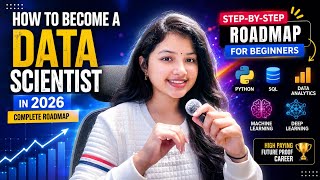How to Become a Data Scientist in 2026 | Complete Roadmap for Beginners 📊