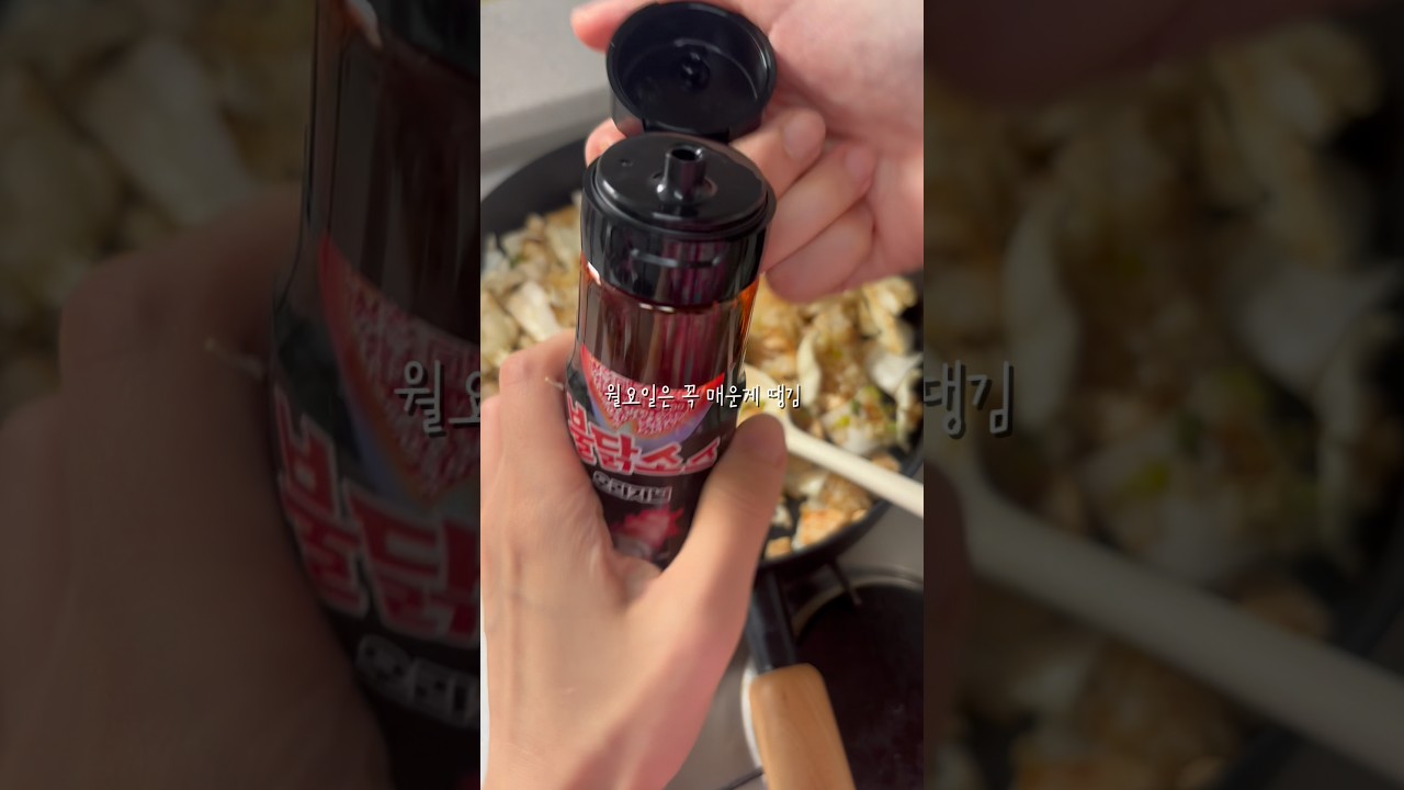 간단 닭가슴살 불닭볶음밥 도시락