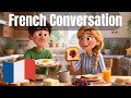 French Listening Practice: A Complete Breakfast Conversation from Start to Finish