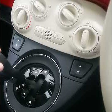 Fiat 500 slips into neutral when driving, transmission problems - YouTube