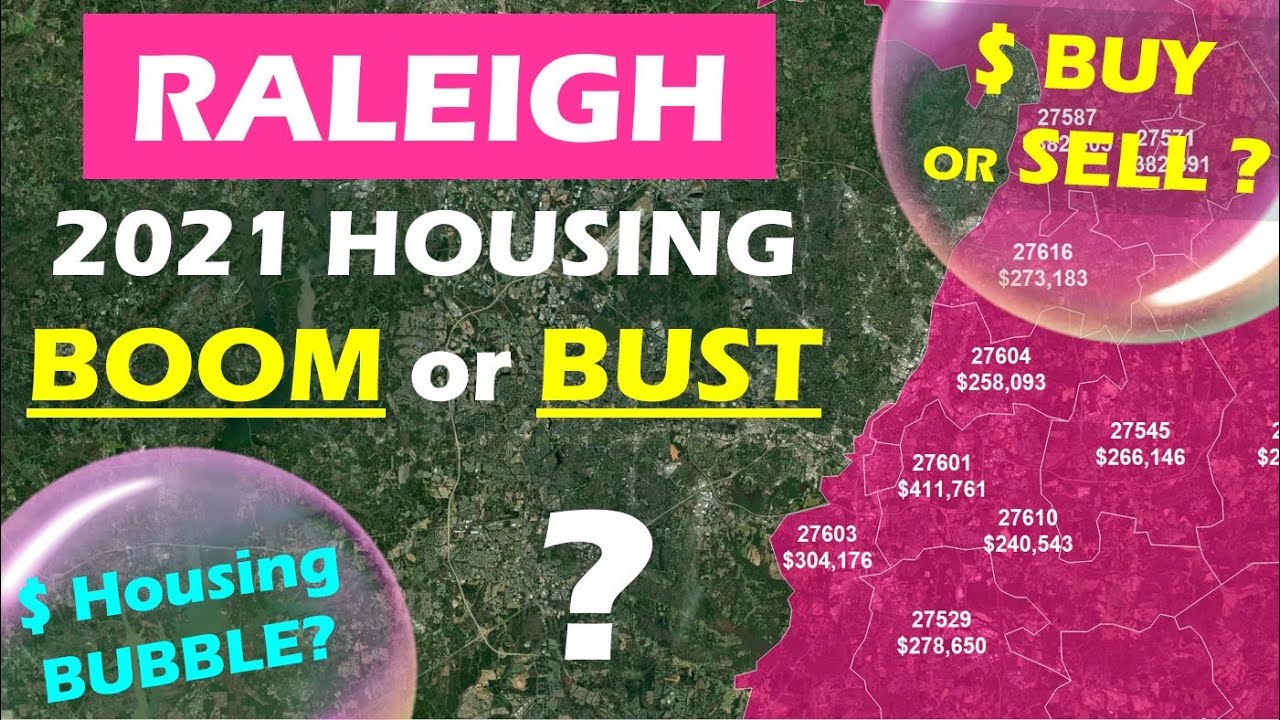 RALEIGH / DURHAM Real Estate Housing BOOM or BUST in 2021? YouTube