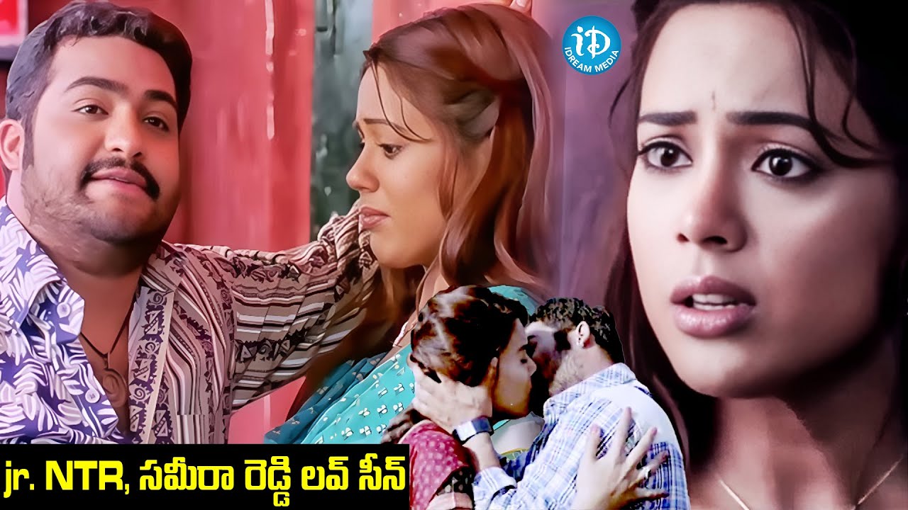 Jr Ntr And Sameera Reddy Love Scene | Ashok Telugu Movie Scenes | Sonu Sood | iDream HD Movies