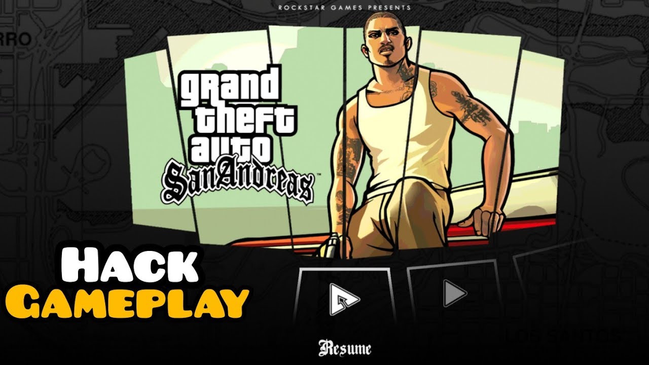 GTA SAN ANDREAS HACK GAMEPLAY FOR ANDROID PHONE | - YouTube