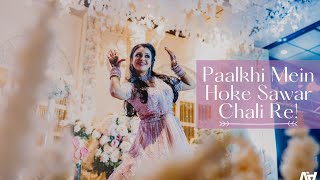 Paalkhi Mein Hoke Sawar Chali Re - Khalnayak | Bride Dance | Happy Feet Choreography