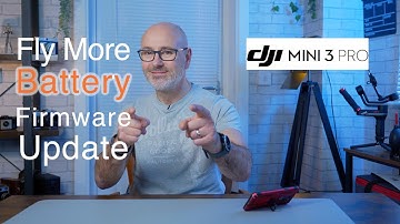 DJI mini 3 Pro Drone - Battery Firmware Update for Fly More Kit
