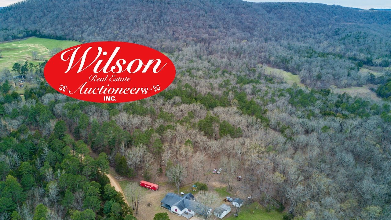 PLEASANT GROVE, AR 30+/ ACRE ABSOLUTE HOME, LAND & EQUIPMENT AUCTION