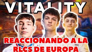 Reaccionando a la RLCS De Europa - Playoffs Open 6 - Team Vitality - Rocket League
