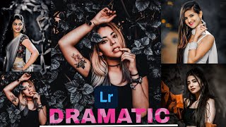 beauty Moody dramatic effect photo editing in Lightroom mobile 📲||#photography ||Indian editing