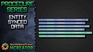 Entity Synced Data | MCreator Procedure Series