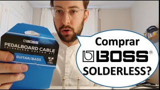 Cuidado con el Boss BCK Solderless Cable Kit